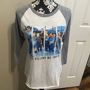 🔥3 for $10🔥 Sandlot 3/4 Length Sleeve Baseball Tee Size Small